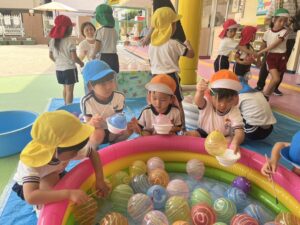 🌻服部幼稚園の夏季保育🌻