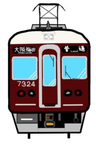 （年長組）阪急電車見学🚃